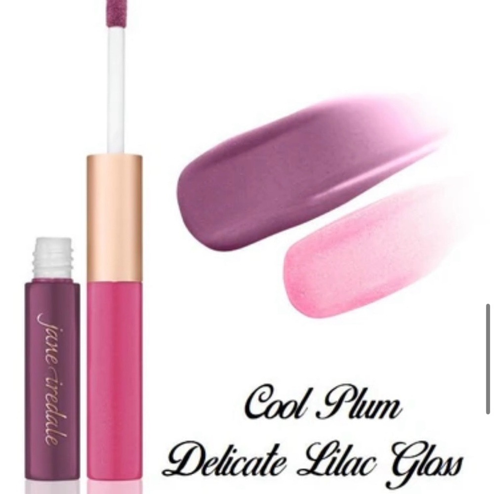 Jane Iredale Lip Stain / Lip Gloss duo in shade Fetish